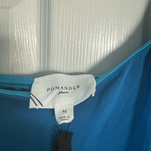 TUCKERNUCK Pomander Place Baleine Blue Soleil Gown NWT Medium M Sold Out - Picture 7 of 7